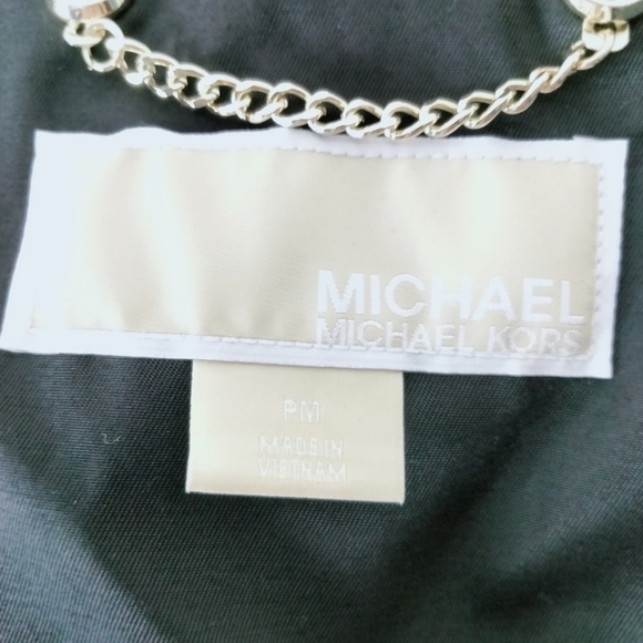 Michael Kors Jacket PM Black Detachable Hood 841 - Picture 5 of 8